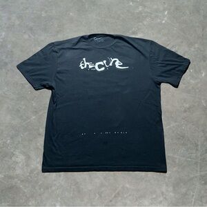 The Cure Shows of A Lost World Double Sided Graphic Band Tee Mens Size XL Black